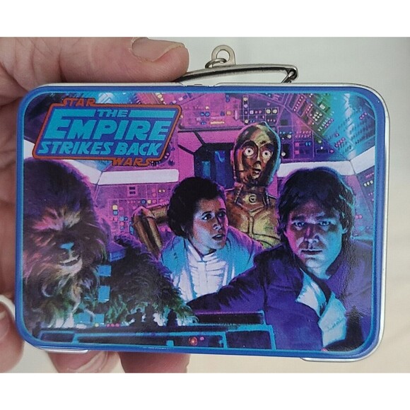 2001 Hallmark Keepsake EMPIRE STRIKES BACK 2 Pc Lunch Box & Thermos Ornament Set - Picture 6 of 14